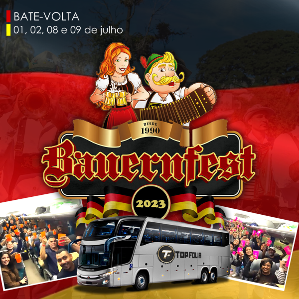 Excursão Bauern Fest Petrópolis 2023