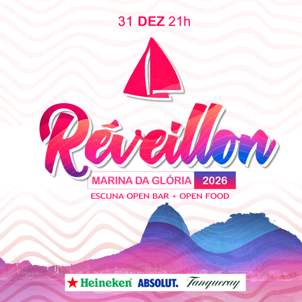 Réveillon 2026 - Escuna OPEN BAR + OPEN FOOD - Rio de Janeiro