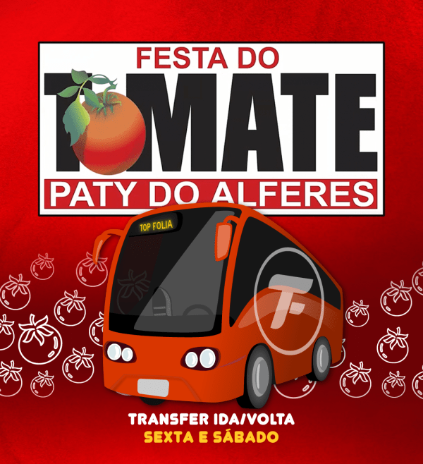 Excursão/Transfer: Festa do Tomate 2025